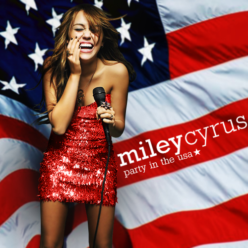 miley cyrus party in the usa
